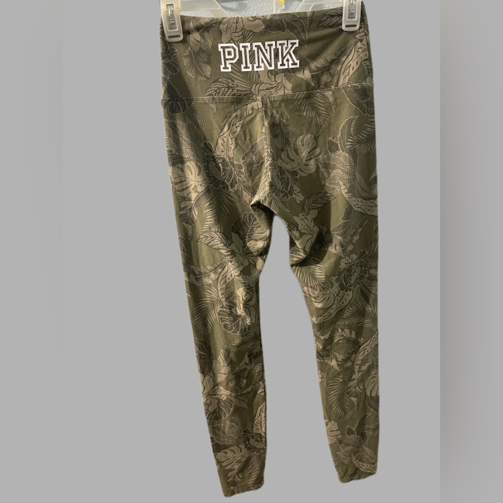 PINK Victoria's Secret Kids Leaf Print Leggings